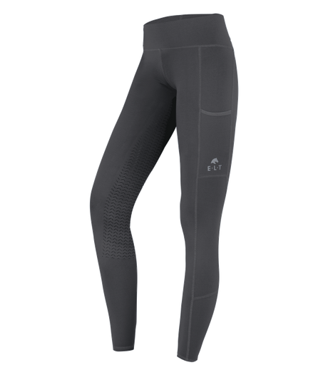 E.L.T Ella Ladies Riding Thermal Leggings #colour_asphalt