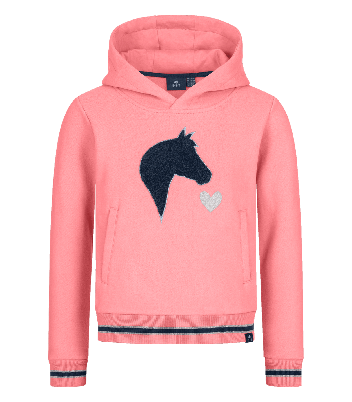 E.L.T Lucky Lea Children's Hoody #colour_pink-rose