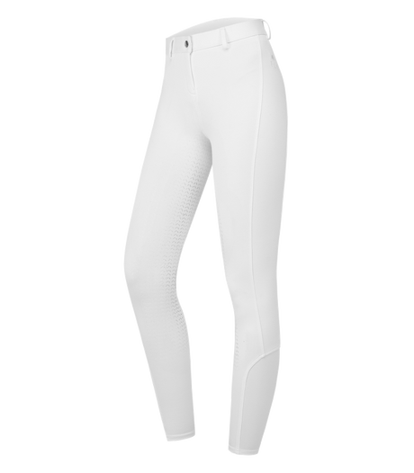 E.L.T Essential Ladies Silicone Breeches #colour_white