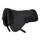 Waldhausen Half Saddle Pad with Synthetic Lambskin #colour_black-black