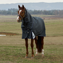 Weatherbeeta Comfitec Ultra 220G Detach-A-Neck Turnout #colour_charcoal