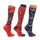 Hy Equestrian Ruby the Robin Christmas Socks Pack of 3 #colour_navy-red-green