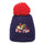 Hy Equestrian Thelwell Collection Practice Makes Perfect Bobble Hat #colour_navy-red