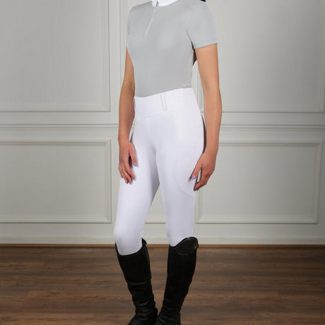 Coldstream Ladies Oxnam Competition Riding Tights #colour_white