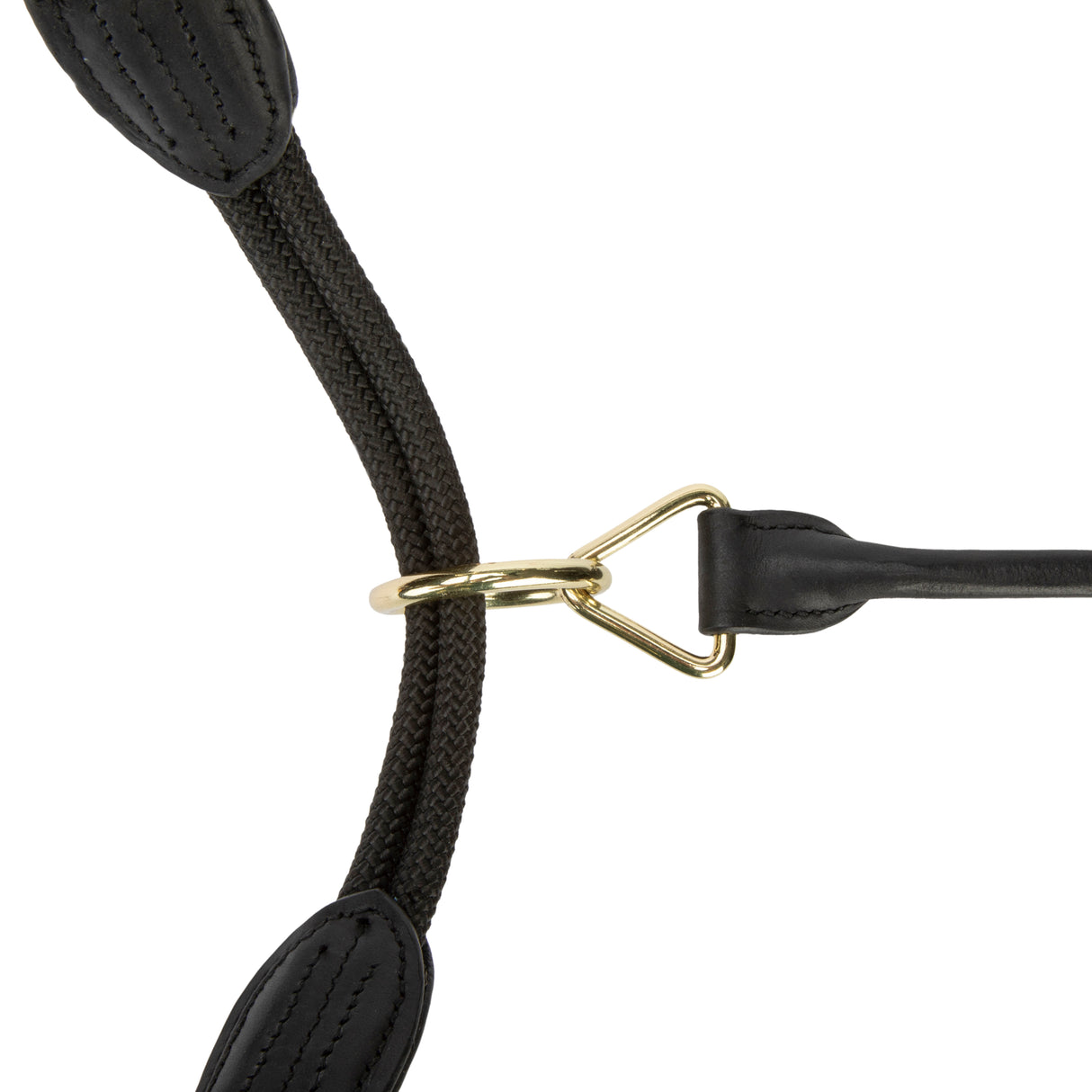 Shires Velociti Lusso Soria Leather Headcollar #colour_black