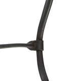 Shires Velociti Lusso Soria Leather Headcollar #colour_black