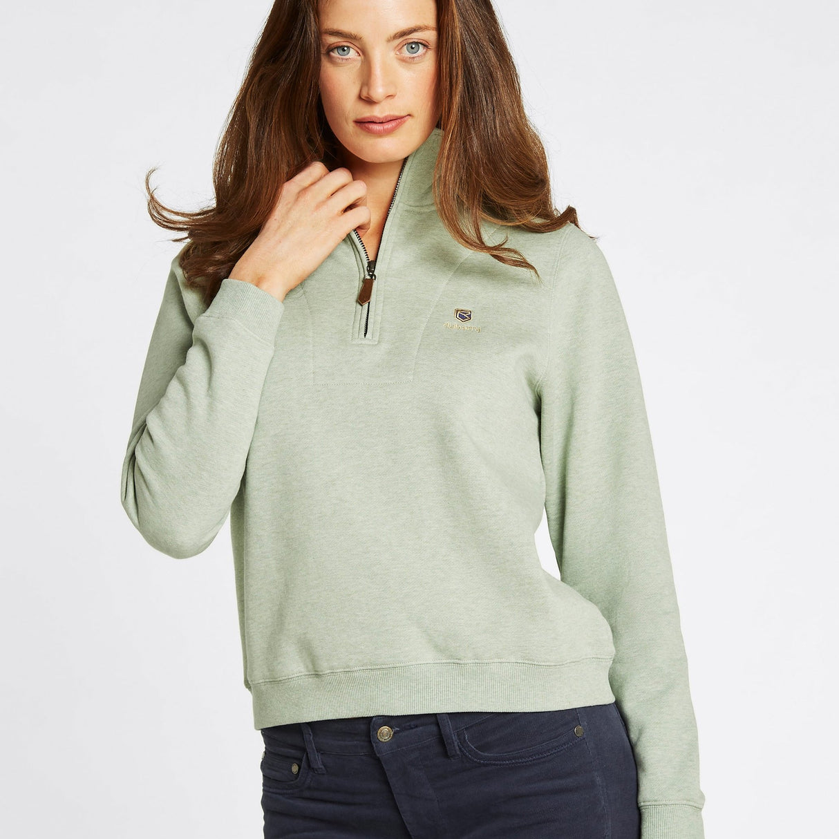 Dubarry Womens Castlemartyr Sweatshirt #colour_sage