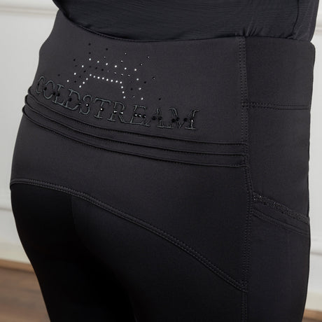 Coldstream Next Generation Hamilton Sparkle Riding Tights #colour_black