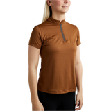 Montar MoGloria Short Sleeved Training Shirt with Caviar Tape #colour_toffee