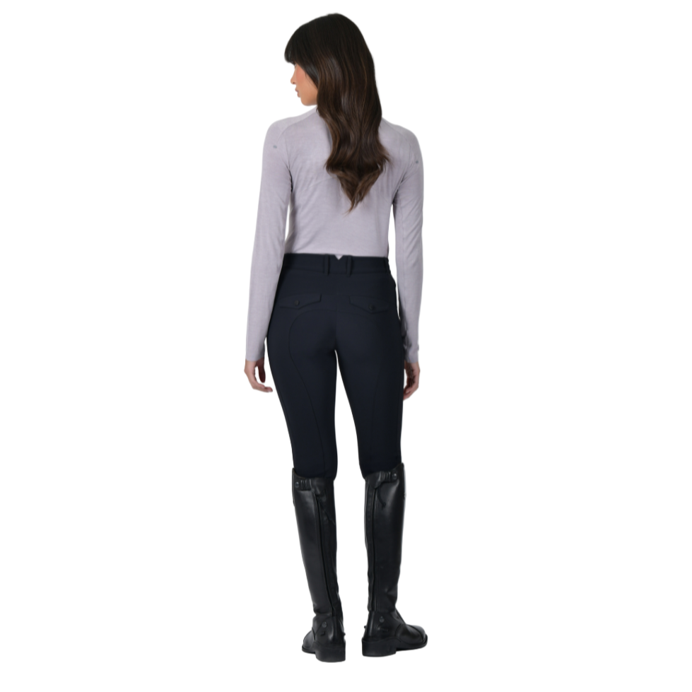 Weatherbeeta Ladies Bamboo Long Sleeve Performance Base Layer #colour_burnished-lilac