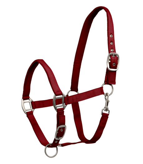 Waldhausen Satin Perlon Halter #colour_bordeaux