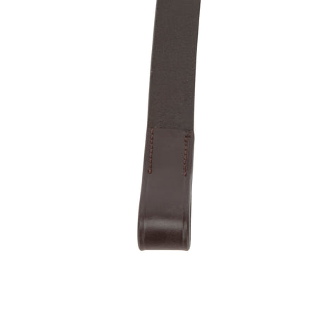 Shires Velociti Lusso Flat Browband #colour_havana