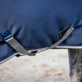 Horseware Ireland Amigo Jersey Integrated Cooler #colour_navy-titanium grey-silver