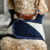 Horseware Ireland Newmarket Dog Fleece #colour_whitney-navy
