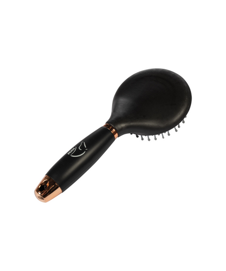 HKM Mane and Tail Brush -Gel- #colour_black-rose-gold