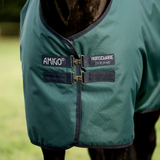 Horseware Ireland Amigo Ripstop 900D 100g Pony Turnout Rug #colour_dynasty-green-navy-silver