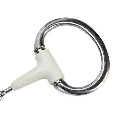 Shires EquiKind Softie Flat Ring Eggbutt Peanut Link