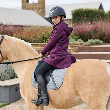 Dublin Children's Everyday Waterproof Jacket #colour_purple-violet