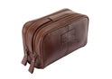 Alan Paine Leather Wash Bag