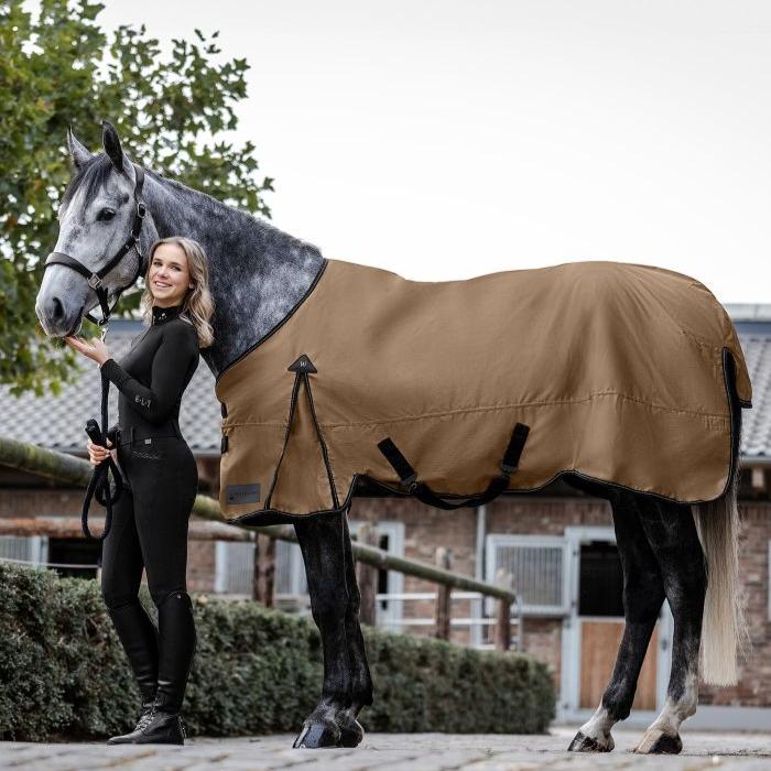 Waldhausen Arctic 300g Turnout Rug #colour_cappuccino-black