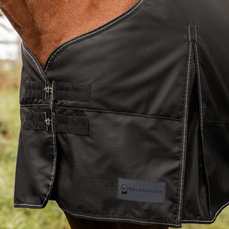 Waldhausen Nordic 300g Turnout Rug #colour_black