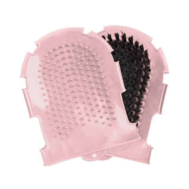 Waldhausen Grooming and Washing Glove #colour_linnea-pink