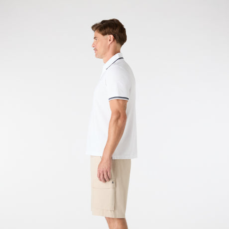 Musto Men's Original Tipped Pique Polo #colour_white