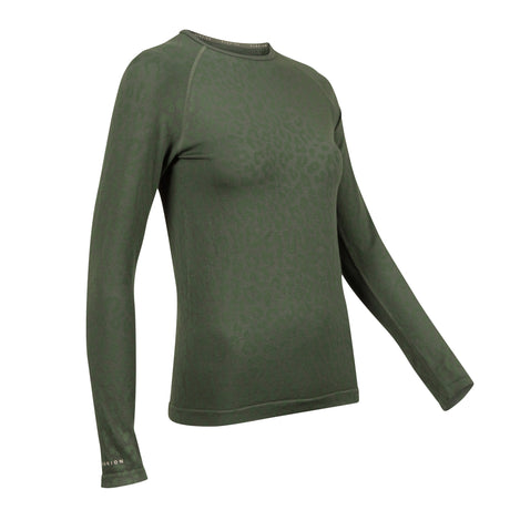 Shires Aubrion Ladies Balance Seamless Top #colour_green