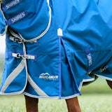 Shires Highlander Original 200g Turnout Combo Rug #colour_blue