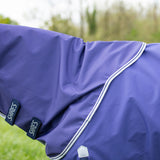 Shires Highlander Original Lite Turnout Rug & Neck #colour_navy