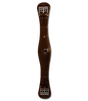 Waldhausen X-Line Leather Short Girth with Ring #colour_brown