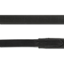 Waldhausen 22mm Rubber reins with Leather #colour_black