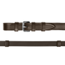 Waldhausen Rubber Reins with Loops #colour_brown