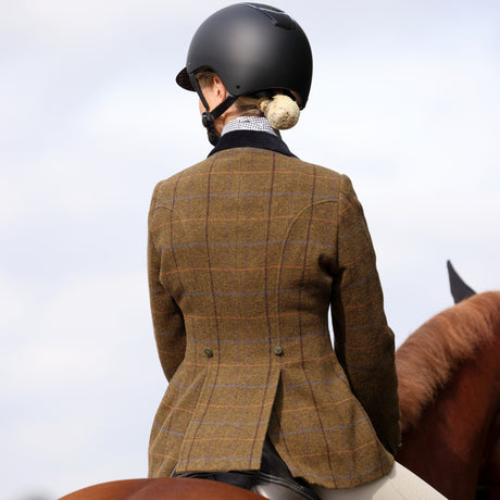 Shires Aubrion Saratoga Ladies Jacket #colour_oak-brown-check