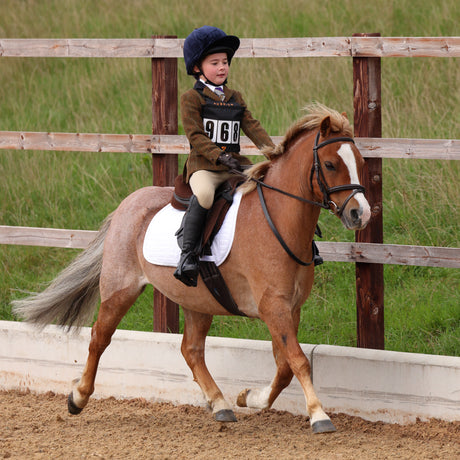 Shires Aubrion Saratoga Children's Jacket #colour_rust-check