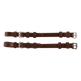 Waldhausen Pair of S-Line Cheek Pieces with Buckles #colour_brown