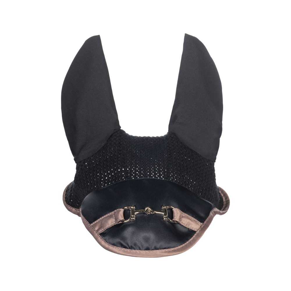 HKM Ear Bonnet -Golden Bit- #colour_black