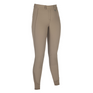 HKM Childen's Silicone Full Seat Riding Tights -Amalfi- #colour_taupe