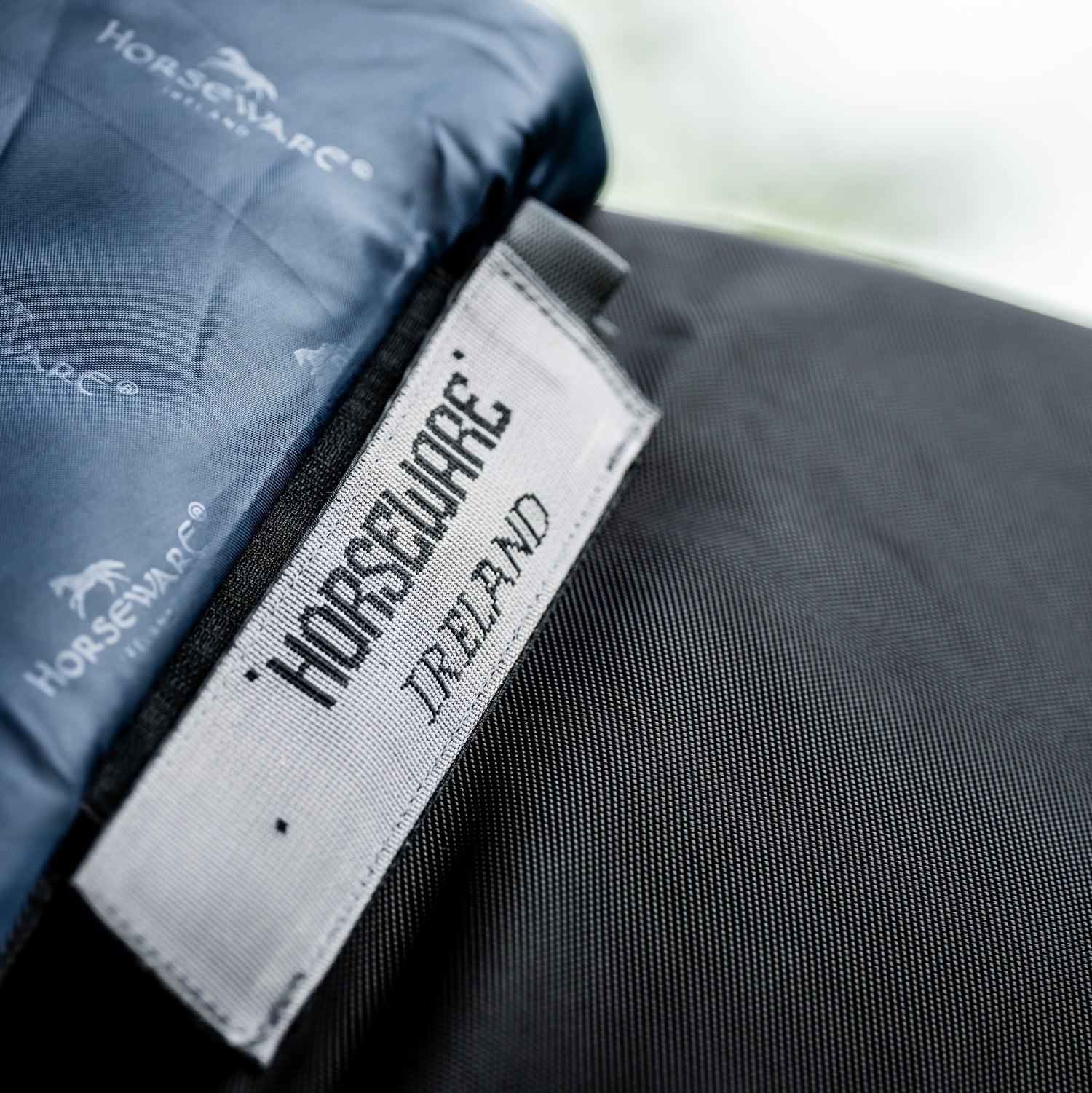 Horseware Ireland Rambo Supreme 1680D Turnout Plus 50g #colour_black-thunderstorm-grey-silver