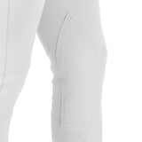 Equestro Crono Model Man Breeches In Stretch Cotton #colour_white