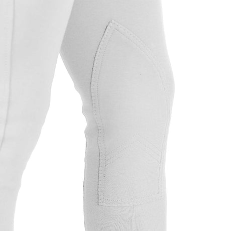 Equestro Crono Model Man Breeches In Stretch Cotton #colour_white