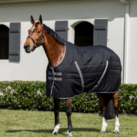 Horseware Ireland Rambo Stable 200g #colour_black-thunderstorm-grey-silver