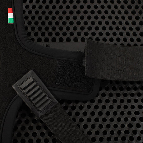 Acavallo Pony Standard Seat Saver Jumping Classic Gel-In Dri-Lex #colour_black