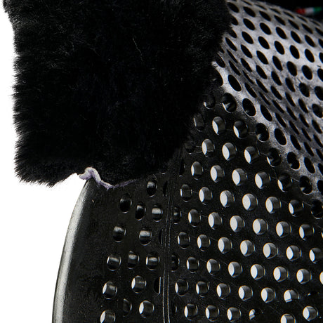 Acavallo Gel Ns-S Classic-S Cut-Out Rear Riser #colour_black-black