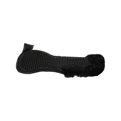 Acavallo Pad Mf-S Wfs Suede Rear Sheepskin Hexagonal Gel Flat #colour_black-black