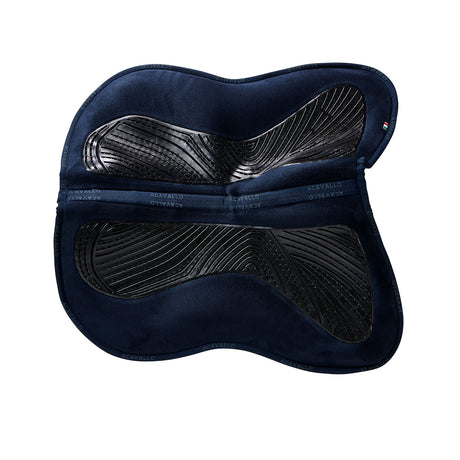 Acavallo Pad MF HPS CW-CS Suede Grip Gel Flat Configurable Pocket #colour_blue