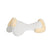 Acavallo Pad MF-S JCCS-S CW-CS Suede Cut-Out Sheepskin Flat #colour_white_natural