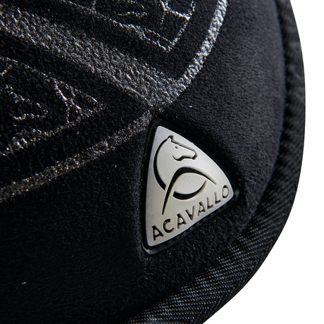 Acavallo Pad Mf Jccs Cw-Cs Suede Ac Grip Flat #colour_black-brown
