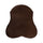 Acavallo Standard Seat Saver Dressage Classic Gel-In Dri-Lex 20mm #colour_brown