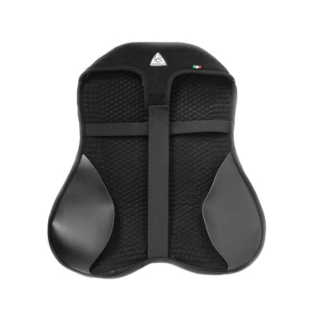 Acavallo Standard Seat Saver Jumping Classic Gel-Out Dri-Lex 20mm #colour_black